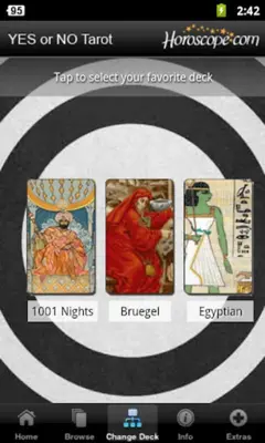 YES or NO Tarot android App screenshot 0